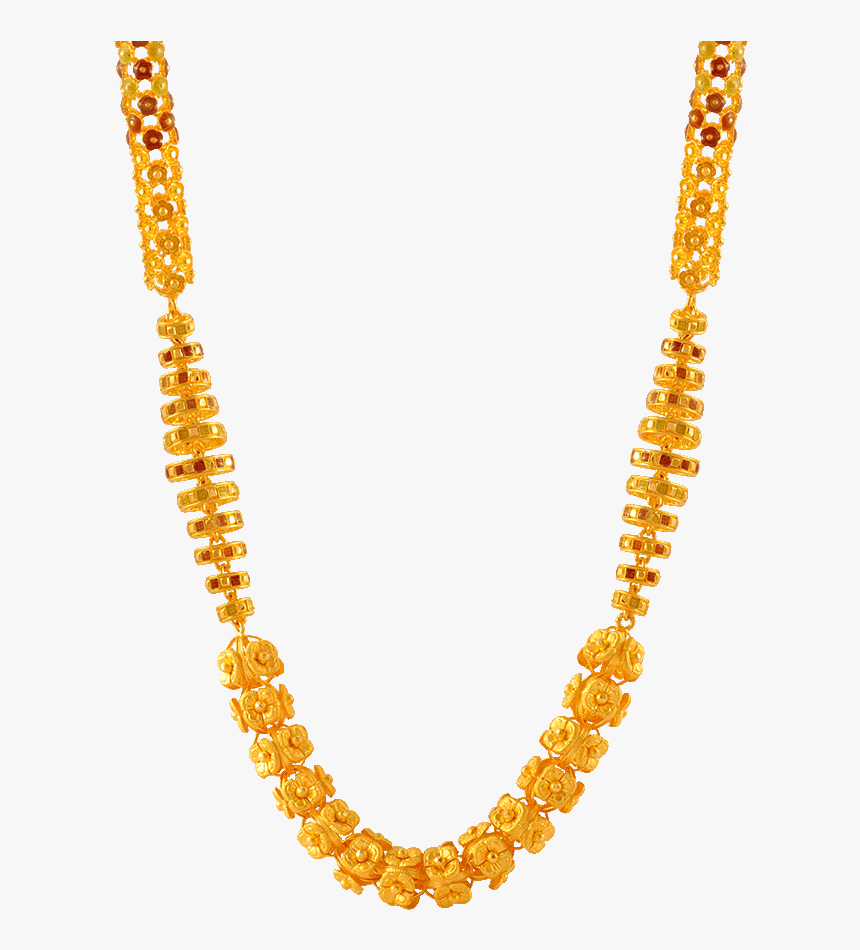 22kt Gold Har Set - Necklace, HD Png Download
