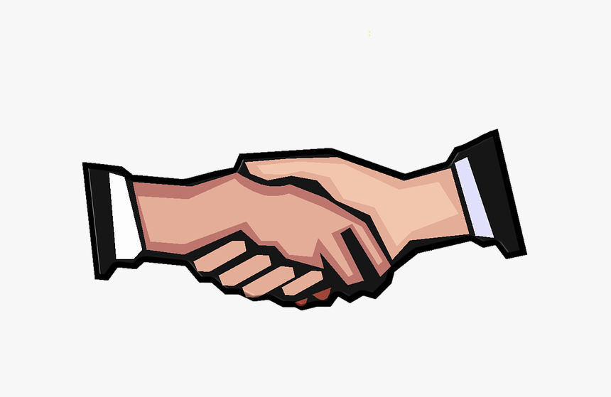 Handshake Clip Art, HD Png Download