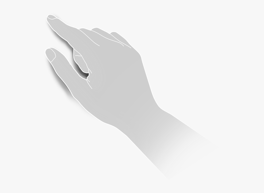 Tablet Phone Hand - Hand Digital Png, Transparent Png