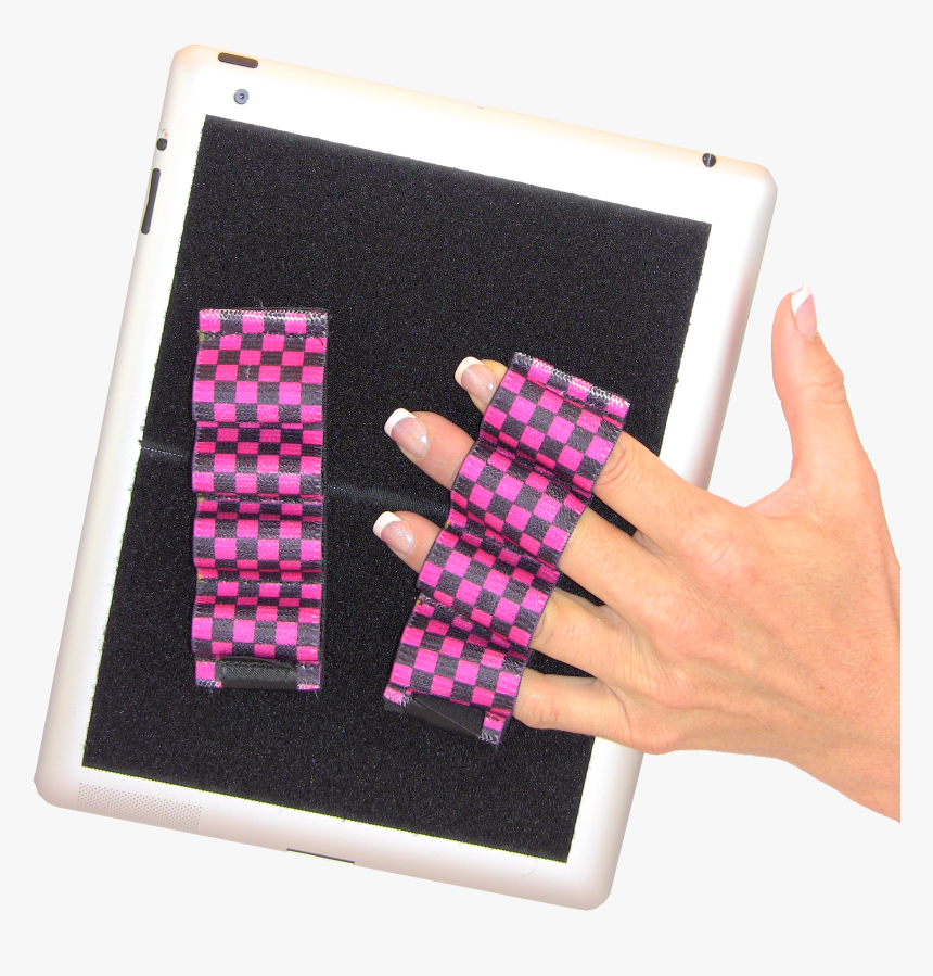 Heavy Duty 4-loop Grips For Ipad Or Large Tablet - Tablet Computer, HD Png Download