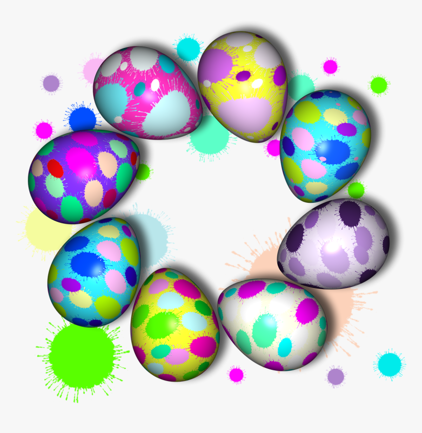 Easter Egg Png - Buona Pasqua Happy Easter, Transparent Png