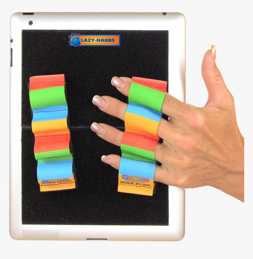 Heavy Duty 4 Loop Grips For Ipad And Large Tablets - Tablet Computer, HD Png Download