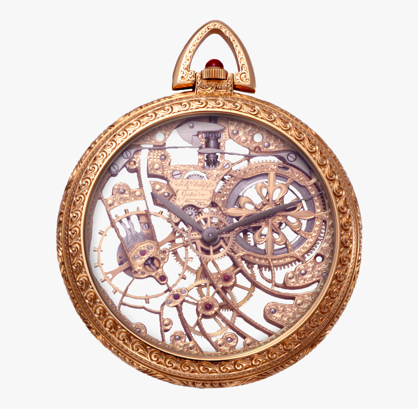 Pocket Watch Png - Pocket Watch Antique Transparent Background, Png Download