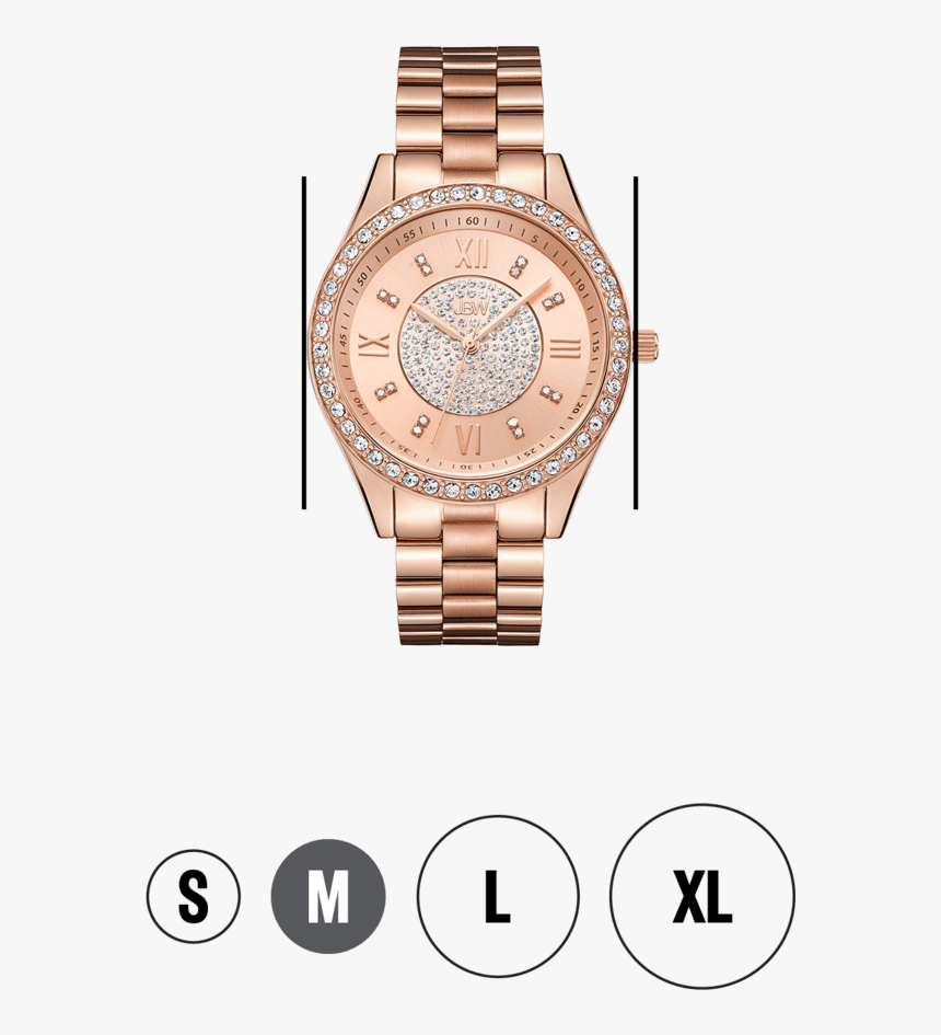 Transparent Diamond Watch Png - Rose Gold Calvin Klein Watches Women, Png Download
