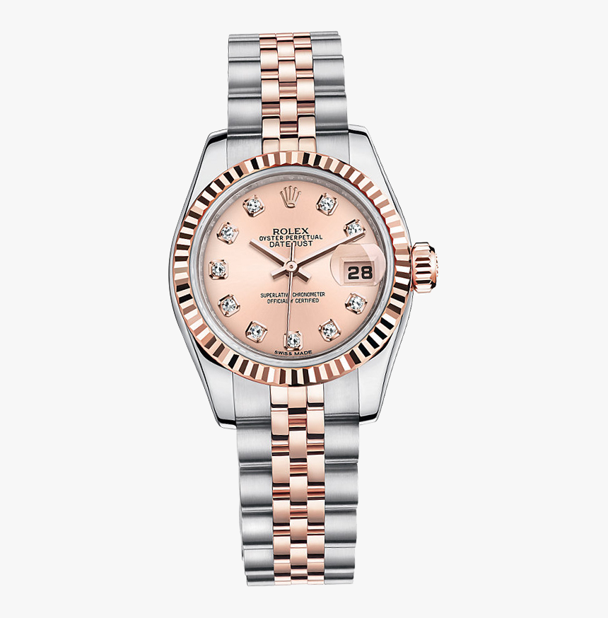Pink Daytona Datejust Watch Rolex Watches Submariner - Lady Rolex Watch Singapore, HD Png Download