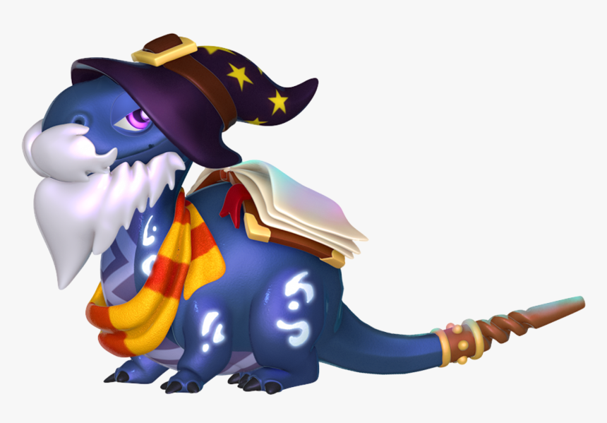 Wizard Dragon Dragon Mania Legends Wizard Dragon - Dragon Mania Legends Wizard Dragon, HD Png Download