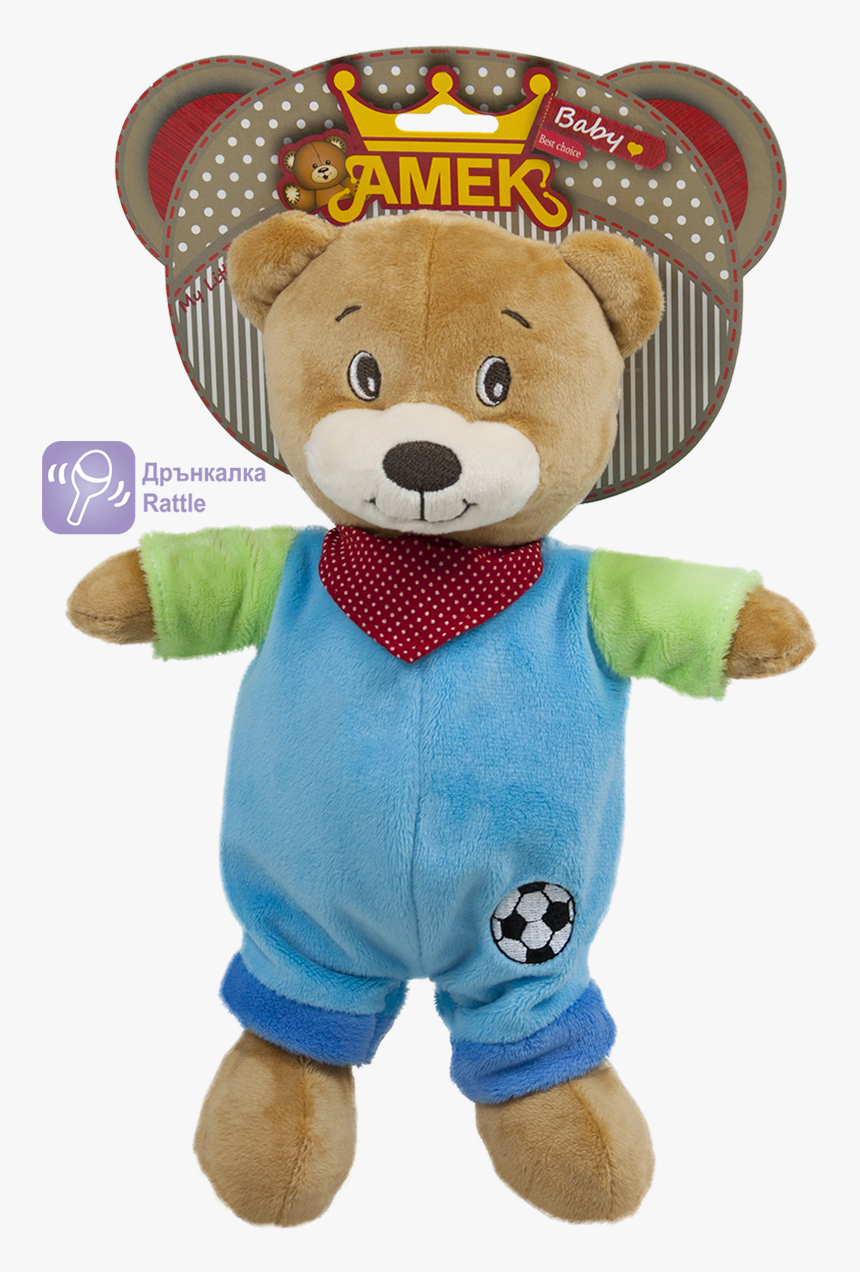 Baby Rattle Png -teddy Bear Rattle For Babies - Teddy Bear, Transparent Png