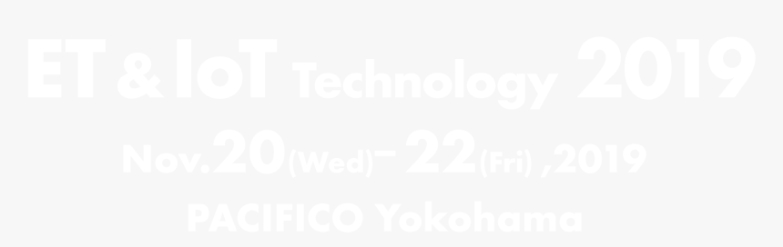 Et 2019 & Iot Technology - Poster, HD Png Download