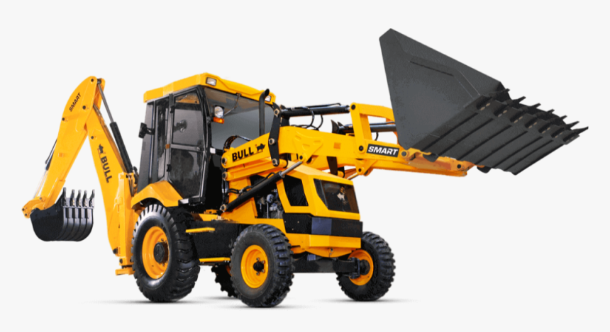 Bull Smart 60bhl Backhoe Loader, 60 Hp, 6720 Kg - Bull Backhoe Loader Price, HD Png Download