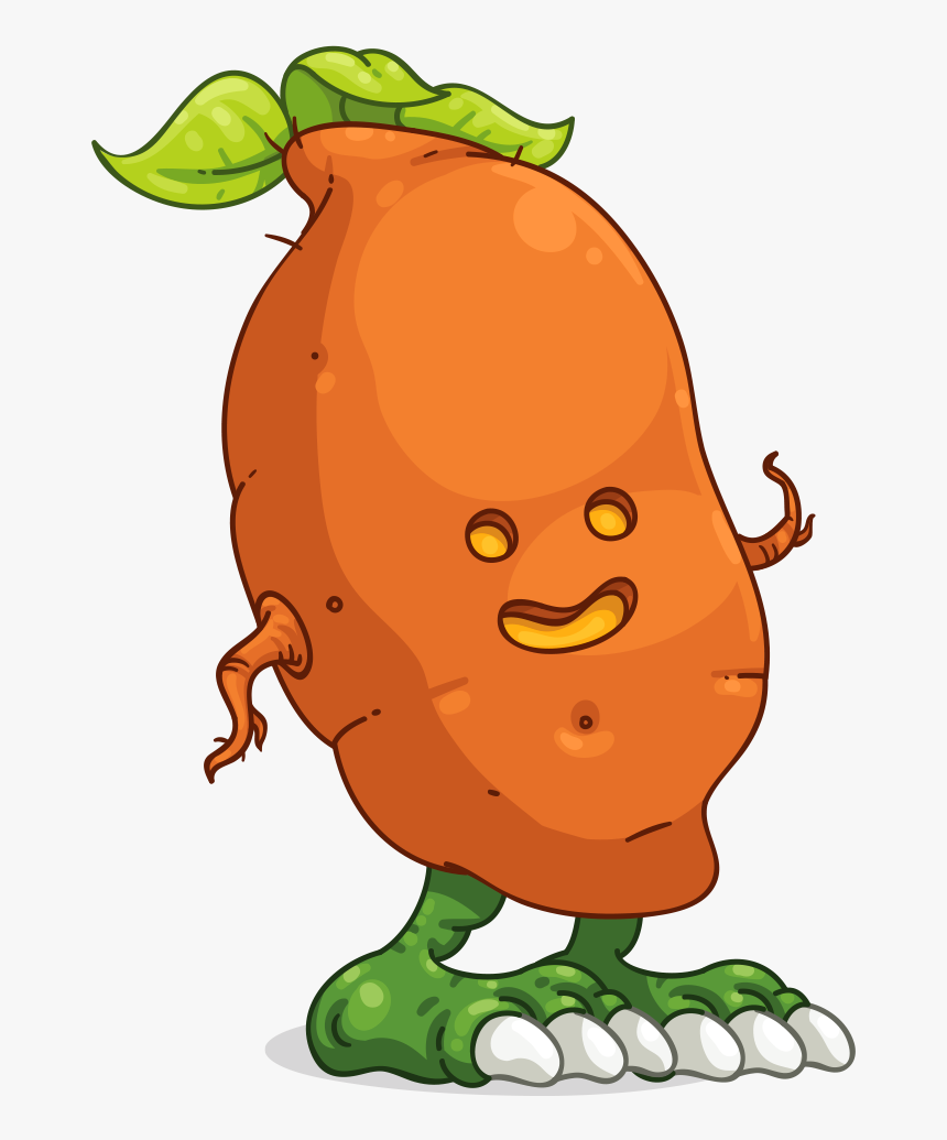 Transparent Cartoon Potato Png - Potato Clip Art, Png Download