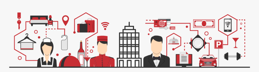 Software Batao Hotel Managemnt - Illustration, HD Png Download