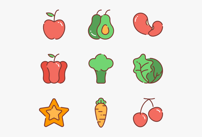 Vector Vegitables Png, Transparent Png