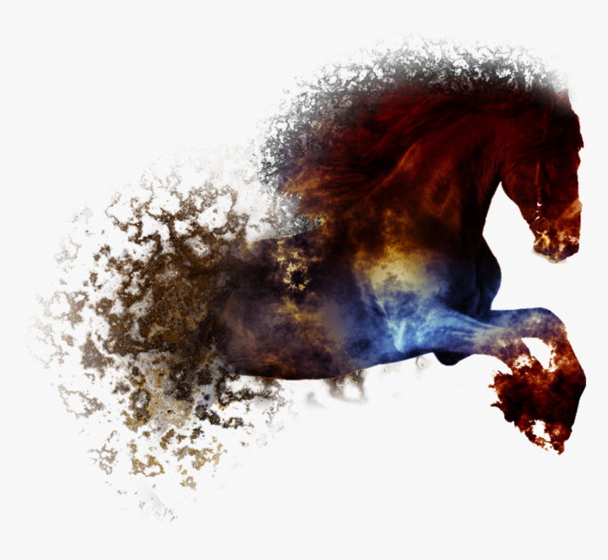 Abstract Horse Png, Transparent Png
