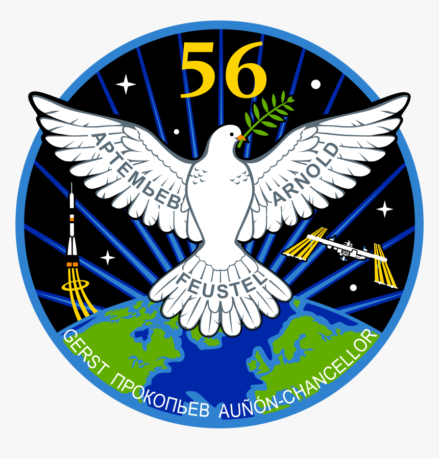 Iss Expedition 56 Patch, HD Png Download