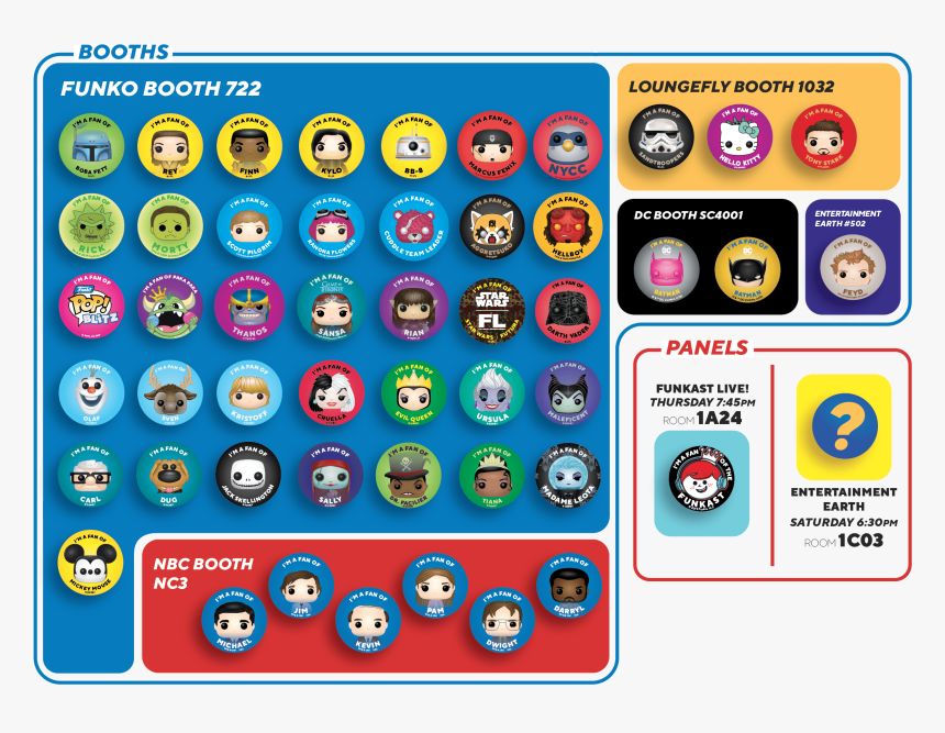 Funko Buttons Nycc, HD Png Download