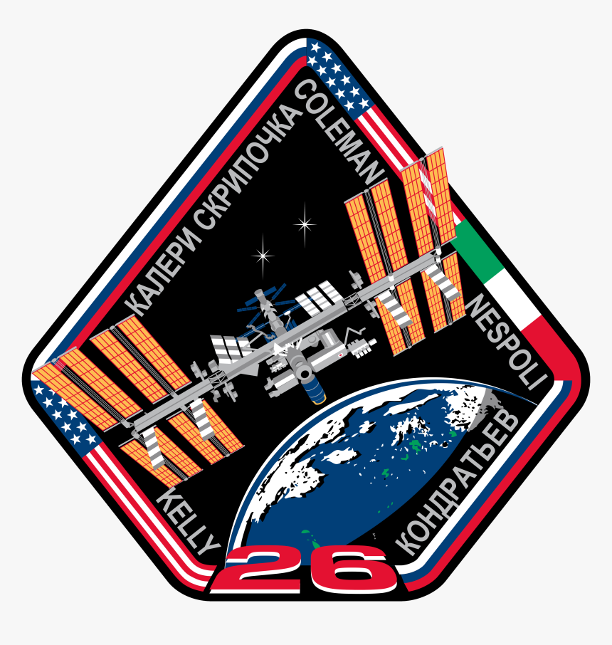 Iss Expedition 26 Patch - International Space Station Mission Patch, HD Png Download
