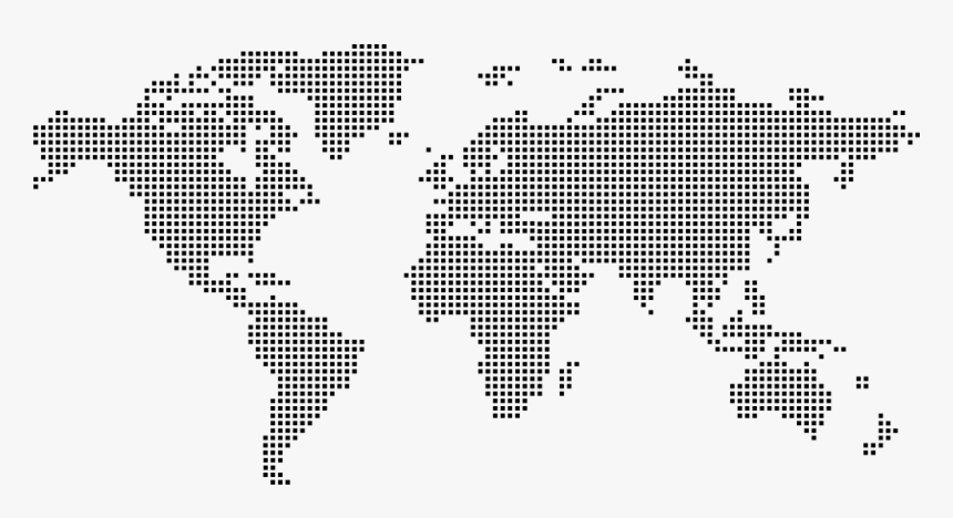 About Us Representations Heun - World Map In Dots Png, Transparent Png
