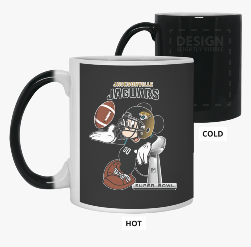Nfl Jacksonville Jaguars Mickey Mouse Super Bowl Football - Avengers Endgame Mug, HD Png Download