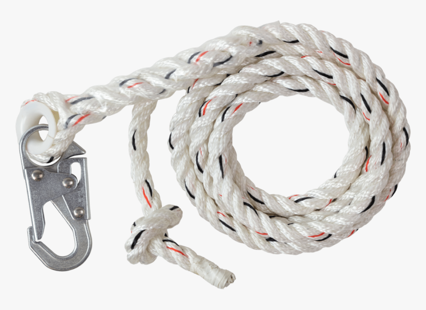 Vertical Lifeline Assembly W/snap Hook - Cable, HD Png Download