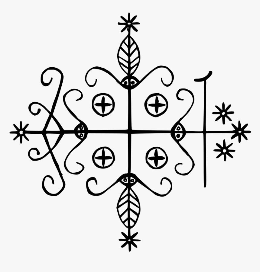 Papa Legba Veve, HD Png Download