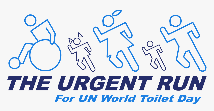 Urgent Run Logo - World Toilet Day 2015, HD Png Download