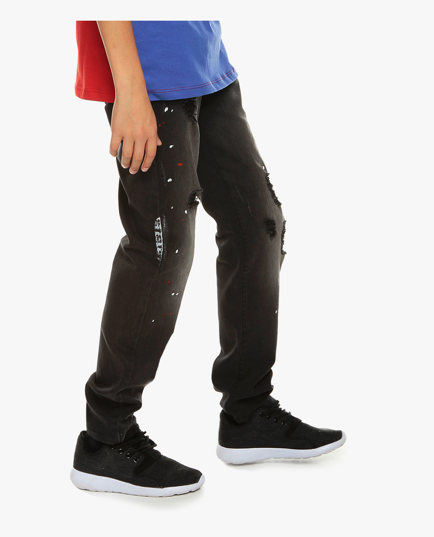 Jean Negro Para Niño, HD Png Download