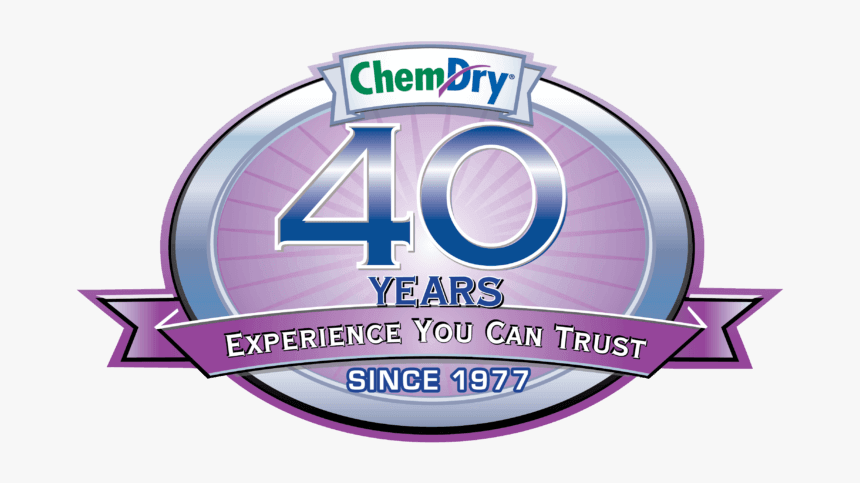 40 Years Of Experience You Can Trust Badge - Chem Dry, HD Png Download