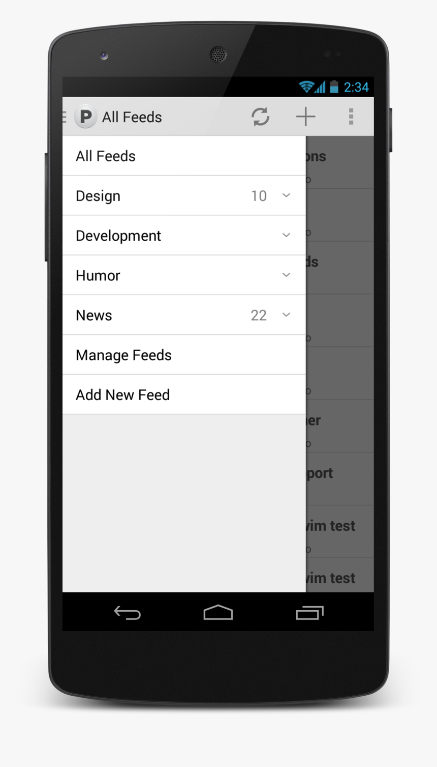 Latest Android Phone Png - Mobile App Newsletter Subscription, Transparent Png