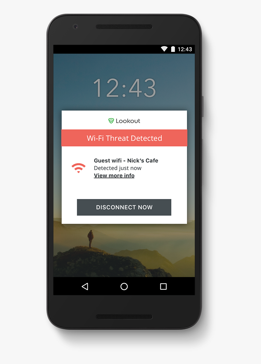 Safe Wi-fi - Lookout Safe Wifi, HD Png Download