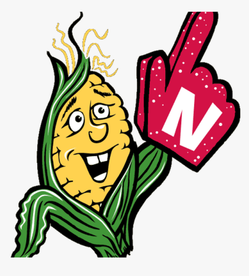 Hick Farmer Png Clip Library Library - Nebraska Cornhuskers Corn, Transparent Png