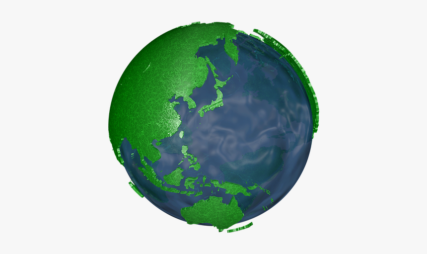 Globe Png, World, Earth, The Globe, Ocean 3d Land World - Earth, Transparent Png