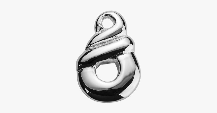 Stow Lockets Sterling Silver Eternity Twist - Titanium Ring, HD Png Download