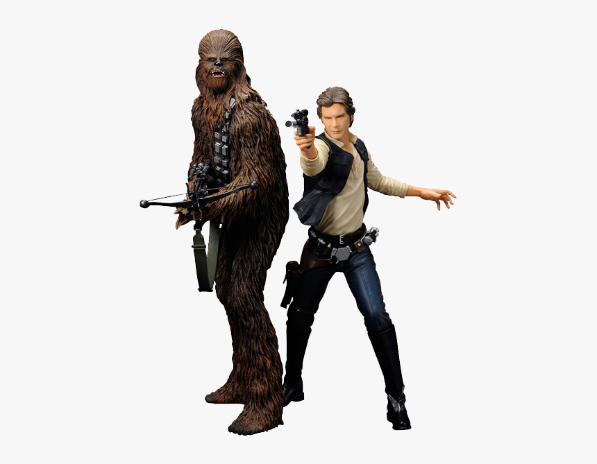 Han Solo And Chewbacca, HD Png Download