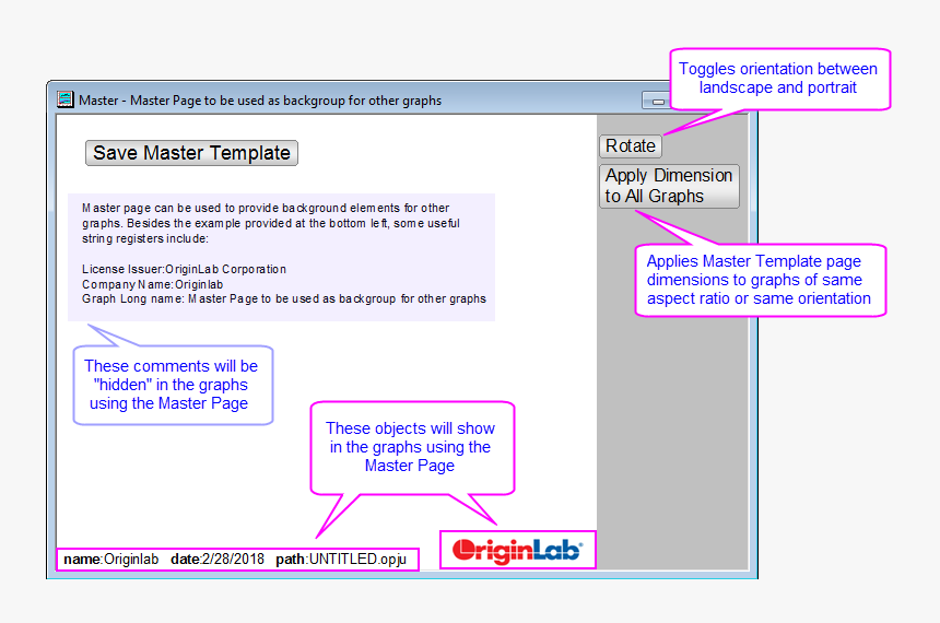 Master Page Window - Origin, HD Png Download