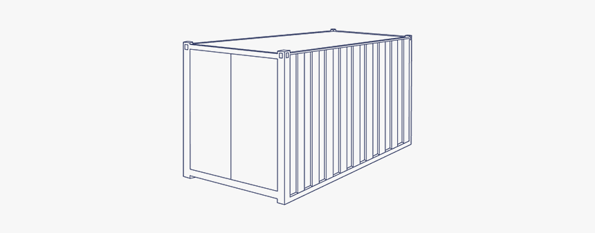 20 Ft Shipping Container - Shed, HD Png Download