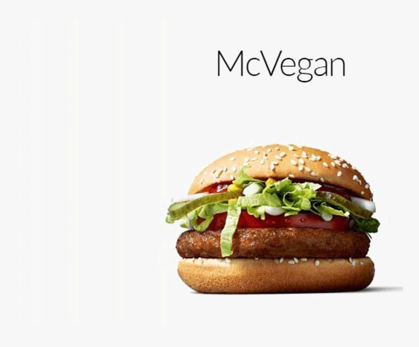 Mcdonalds Burger Png Transparent Image - Mcvegan Burger, Png Download