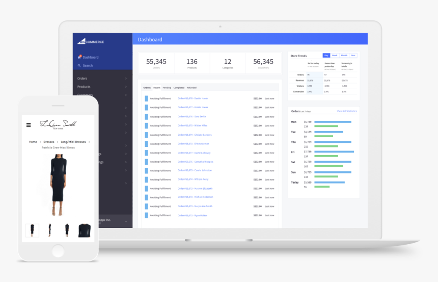 Bigcommerce Dashboard - Goldman Sachs Dashboard, HD Png Download