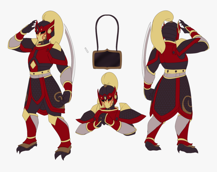 I Had An Urge To Design A Bisharp After A Fantasy Ancient - Chinese Warrior Costume Clipaet, HD Png Download