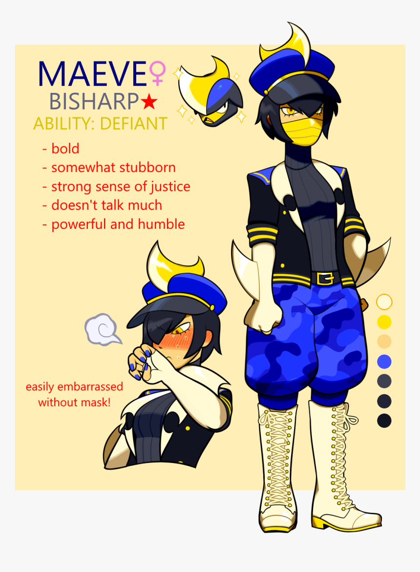 Bisharp Gijinka, HD Png Download