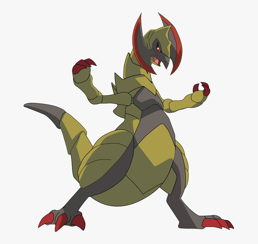 612-haxorus - Hard Pokemon To Guess, HD Png Download