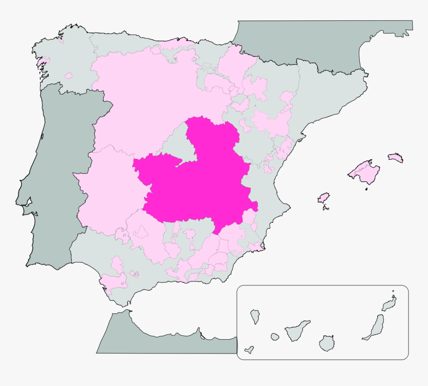 Sierra De Alcaraz Mapa, HD Png Download