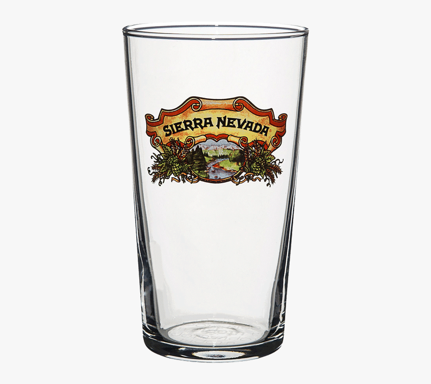Sierra Nevada Logo Glass - Pint Glass, HD Png Download