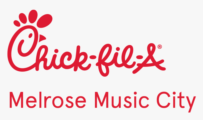 Chick Fil A Melrose Music City Logo - Chick Fil A Melrose, HD Png Download