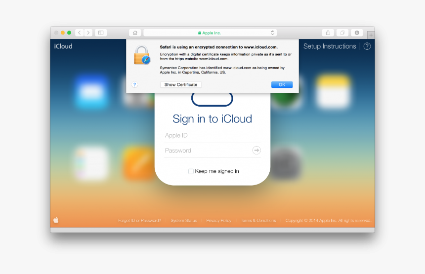 After Reports Of Icloud Phishing Attempts In China, - Fake Icloud, HD Png Download