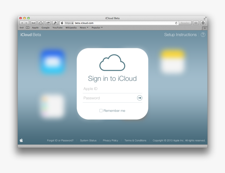 Icloud Beta Redesign - Ios Website, HD Png Download