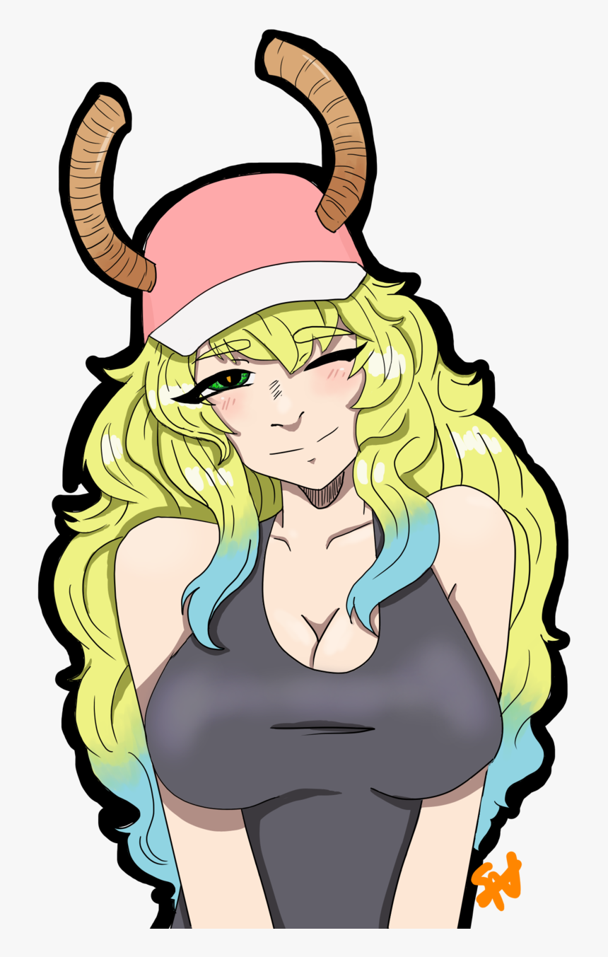 Lucoa Quetzalcoatl Miss Kobayashi S Dragon Maid Lucoa - Cartoon, HD Png Download