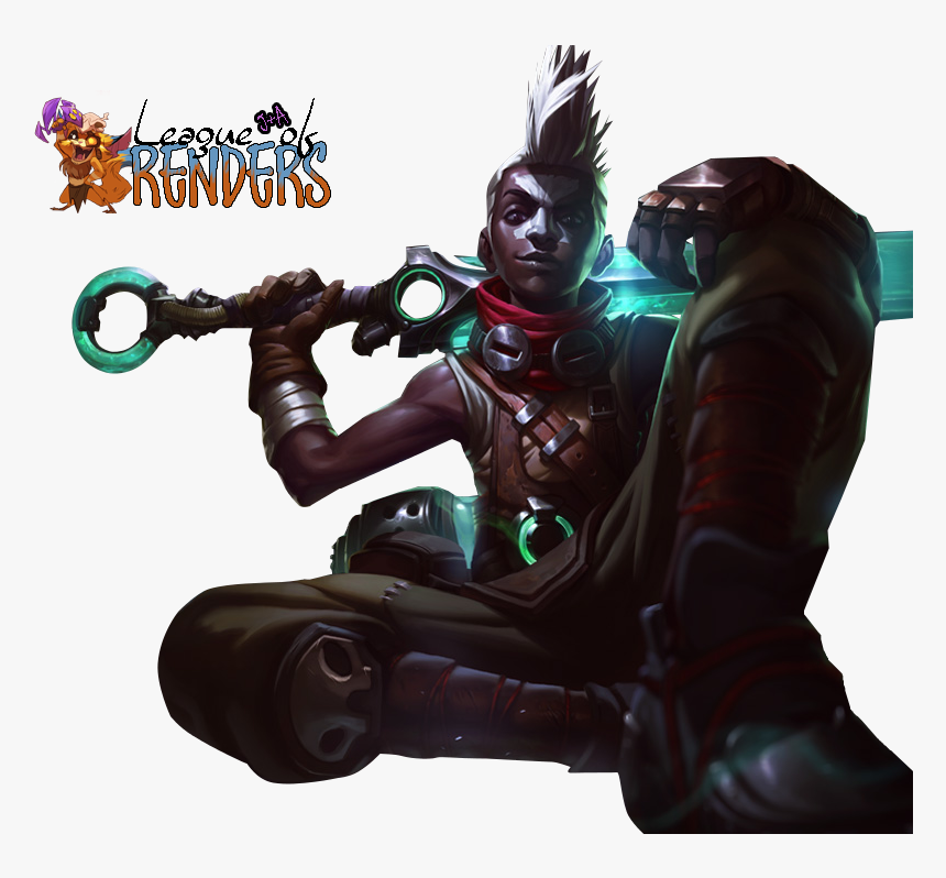 League Of Legends Ekko Png, Transparent Png
