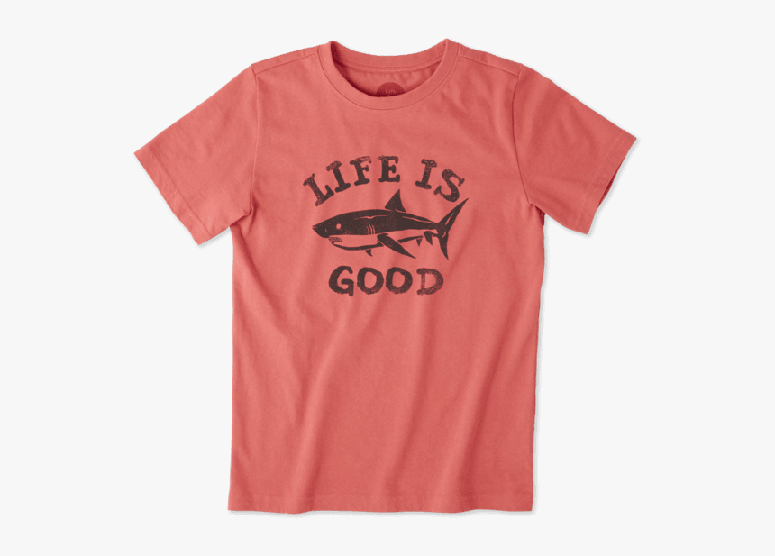 Boys Lig Shark Crusher Tee - Active Shirt, HD Png Download