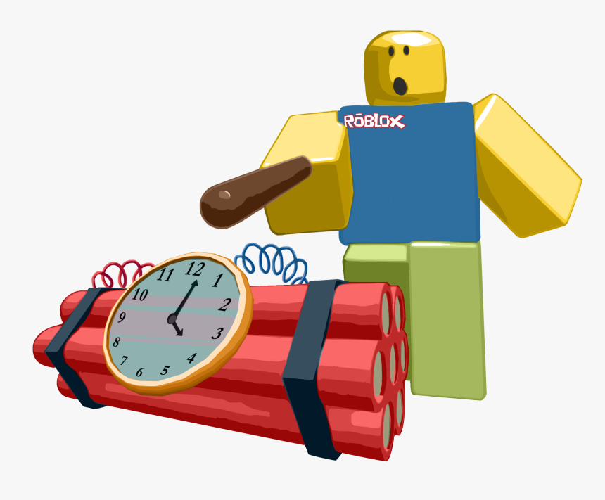 The Noob Poking A Bomb With A Stick - Noob Poking A Bomb With A Stick, HD Png Download