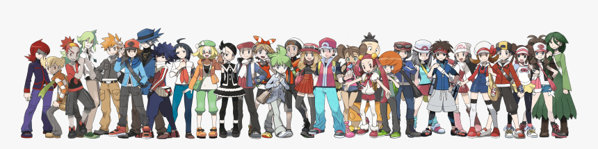 Pokemon Trainers, HD Png Download